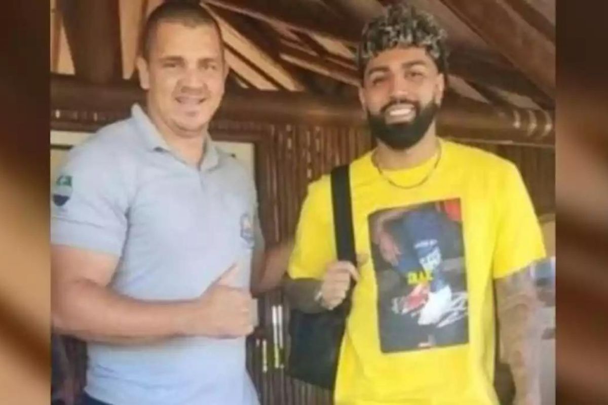 GABIGOL, ÍDOLO DO FLAMENGO, ESBANJA SIMPATIA EM SUA CHEGADA A BAHIA PARA CURTIR AS FÉRIAS